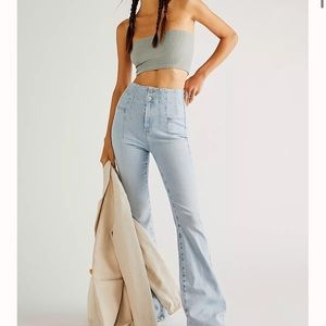 Jayde Flare jeans free people